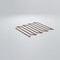 Ekena Millwork Large Conroe Decorative Fretwork Wood Wall Panels, Birch, 23 3/8"W x 23 3/8"H x 3/8"T WALW24X24X0375CREBI - alternate 2